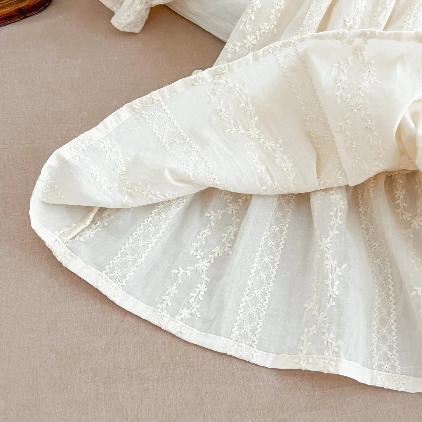 Lace Collar Baby Dress