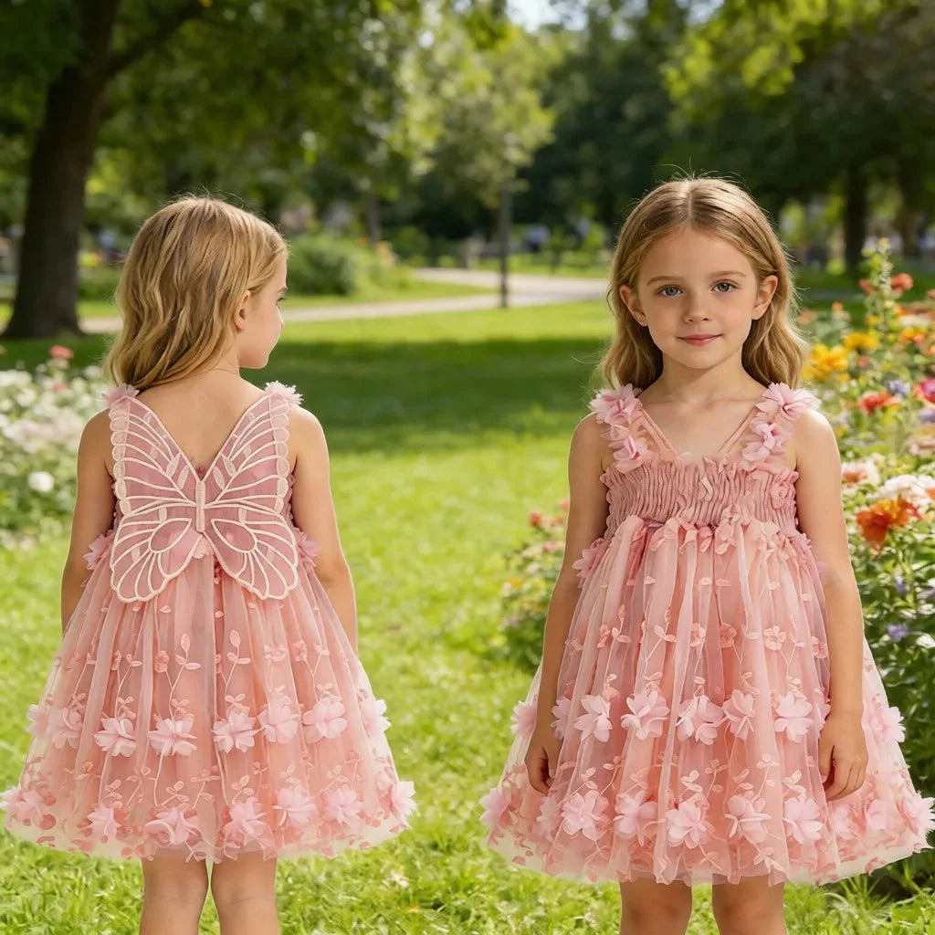 Butterfly Blossom Princess Dress - Betina Baby & Kids