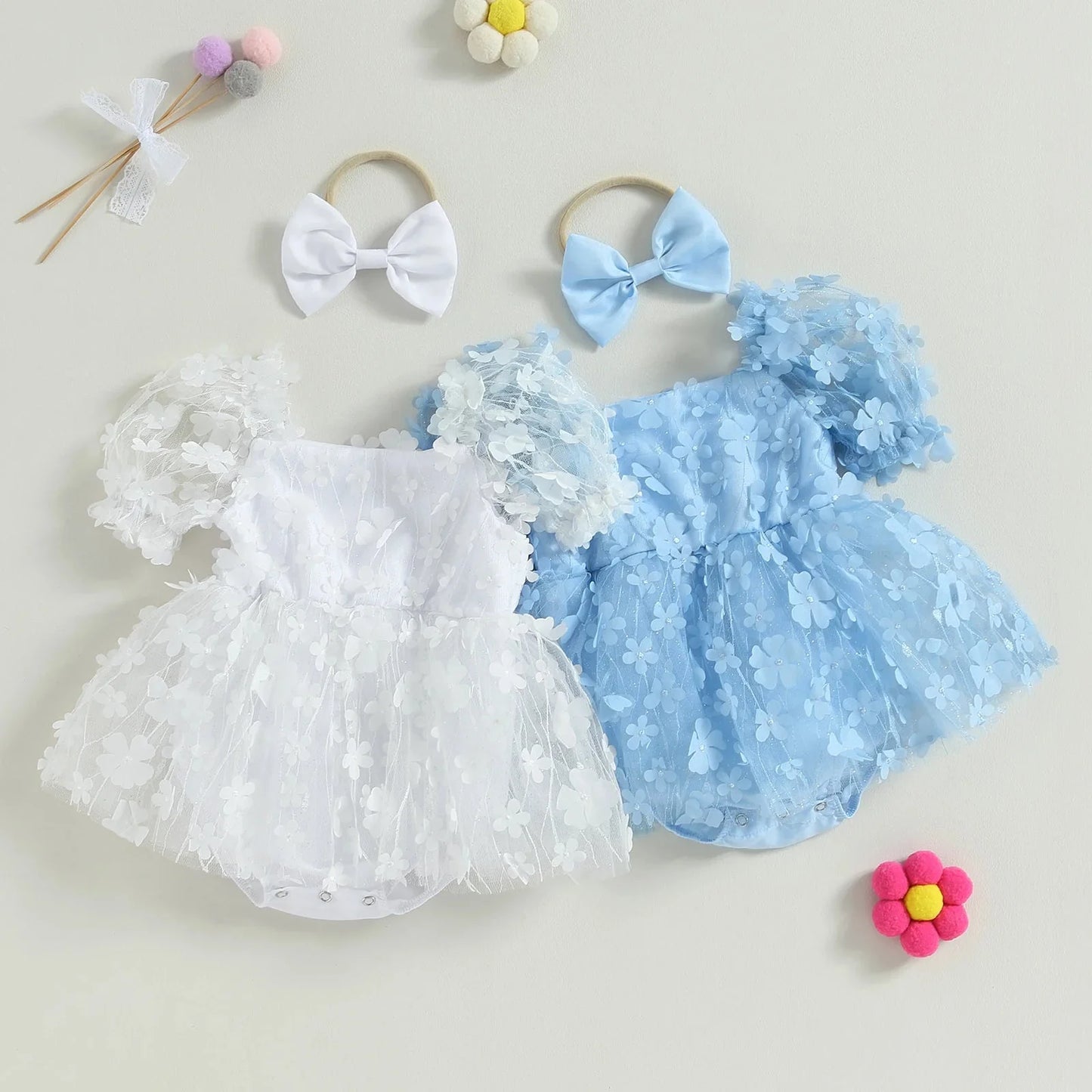 Floral Tulle Dress - Betina Baby & Kids