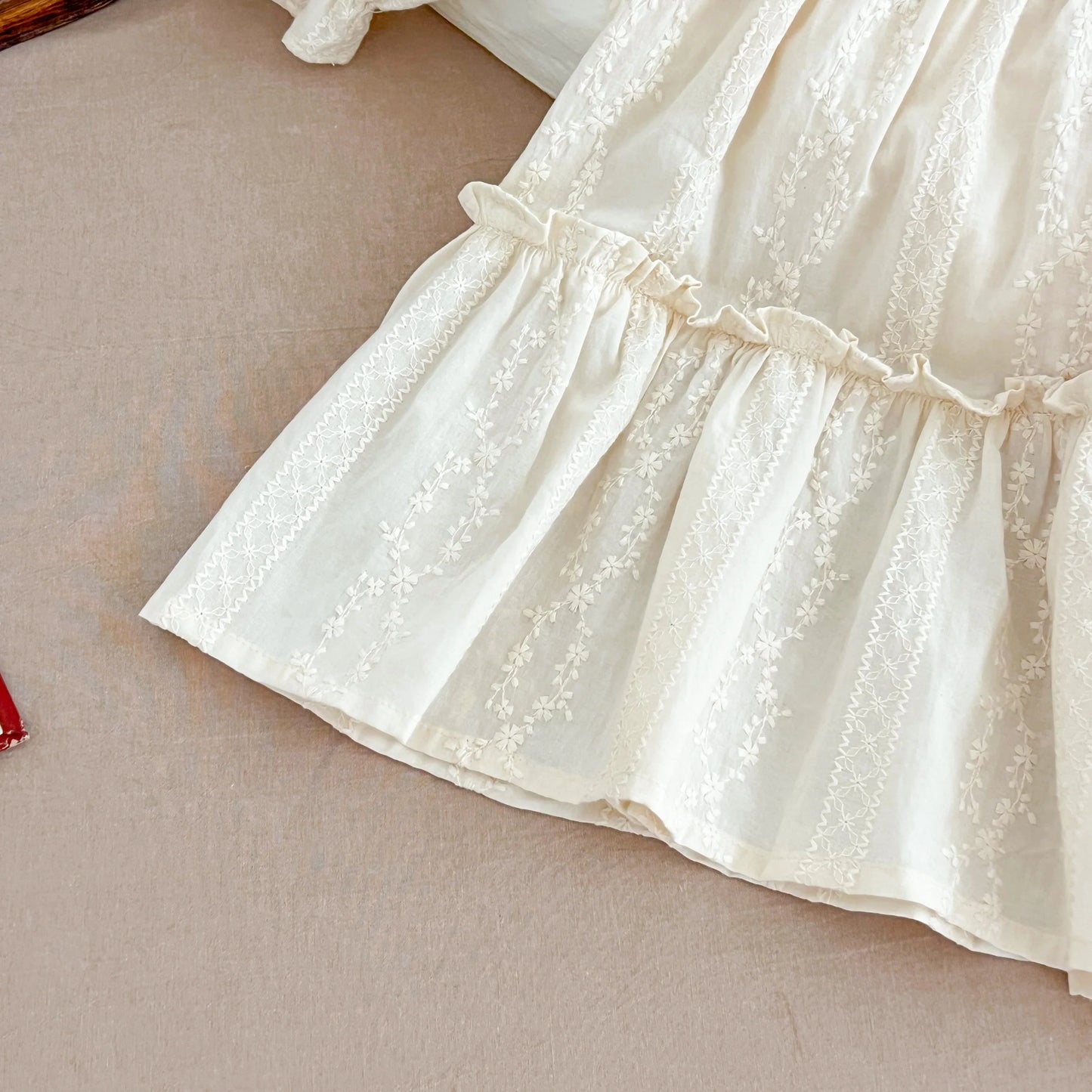 Lace Collar Baby Dress