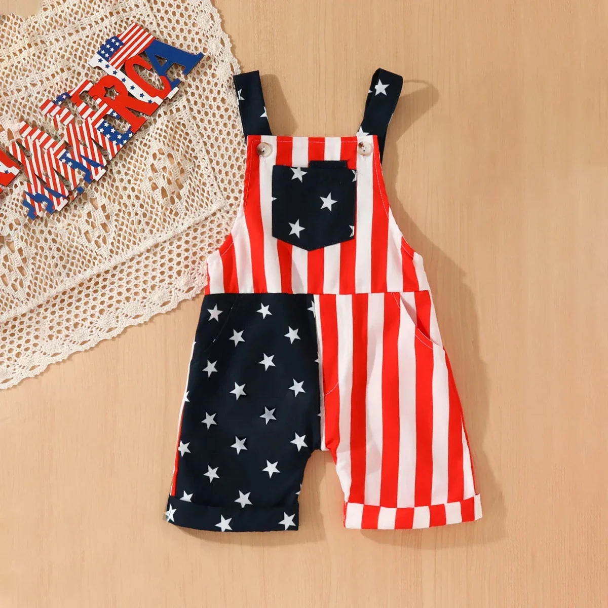 American Spirit Summer Romper - Betina Baby & Kids