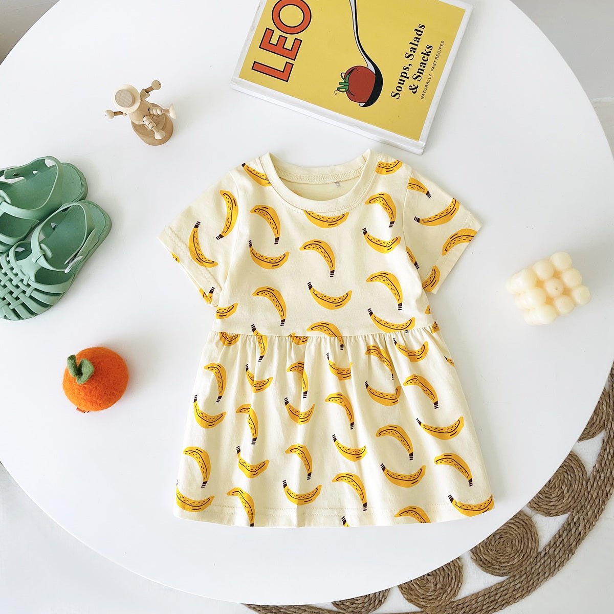 Banana Bliss Baby Dress - Betina Baby & Kids