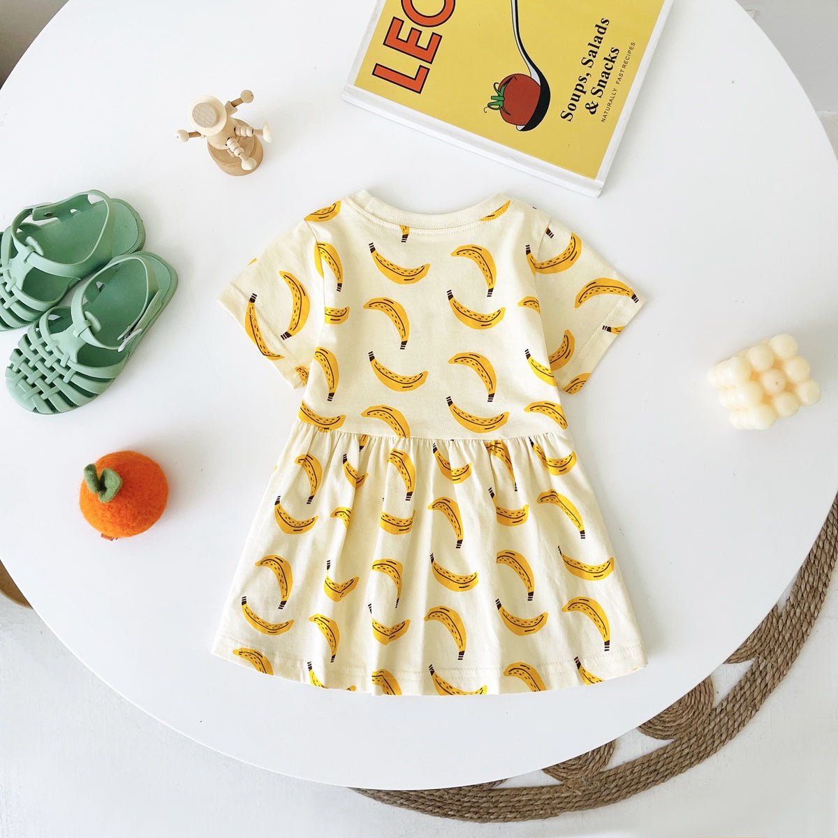 Banana Bliss Baby Dress - Betina Baby & Kids