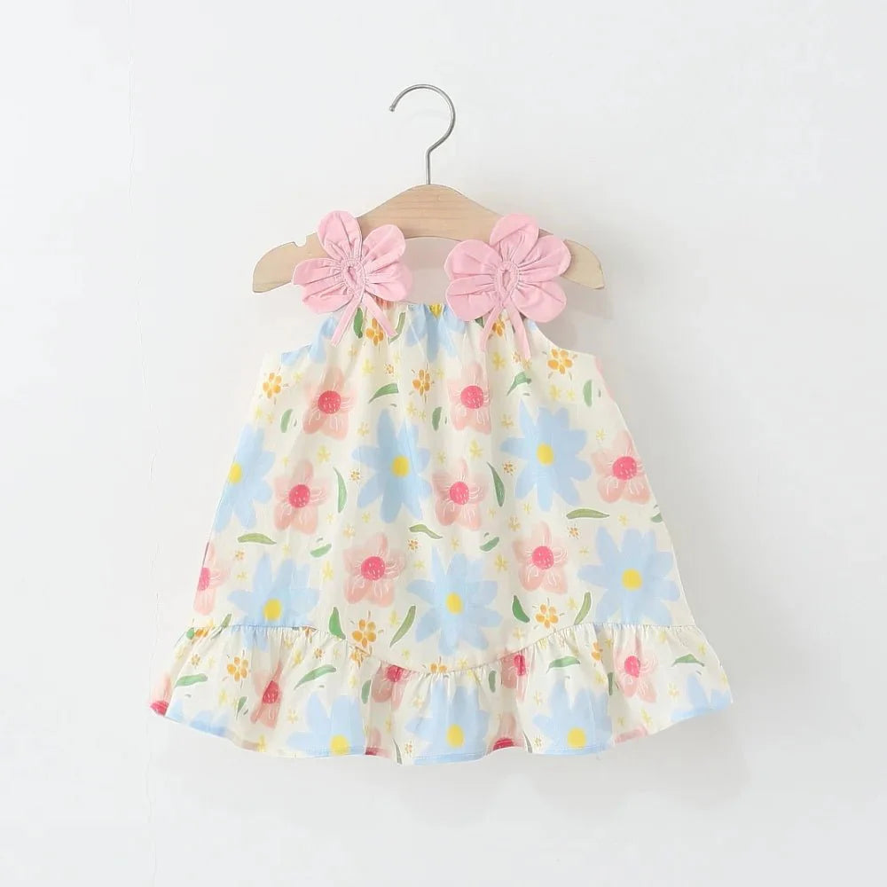 Blossom Strap Summer Dress - Betina Baby & Kids