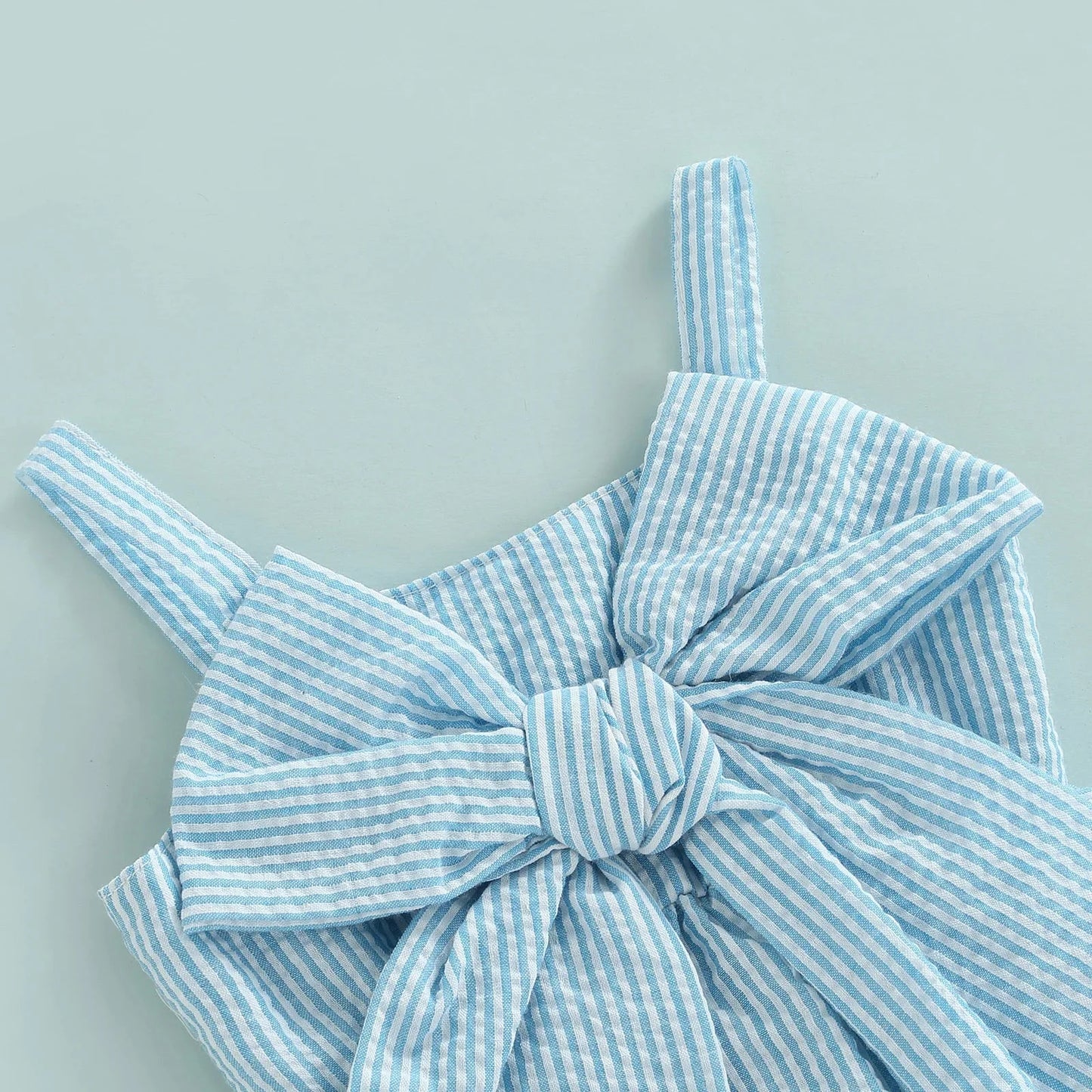 Blue Bow Summer Set - Betina Baby & Kids