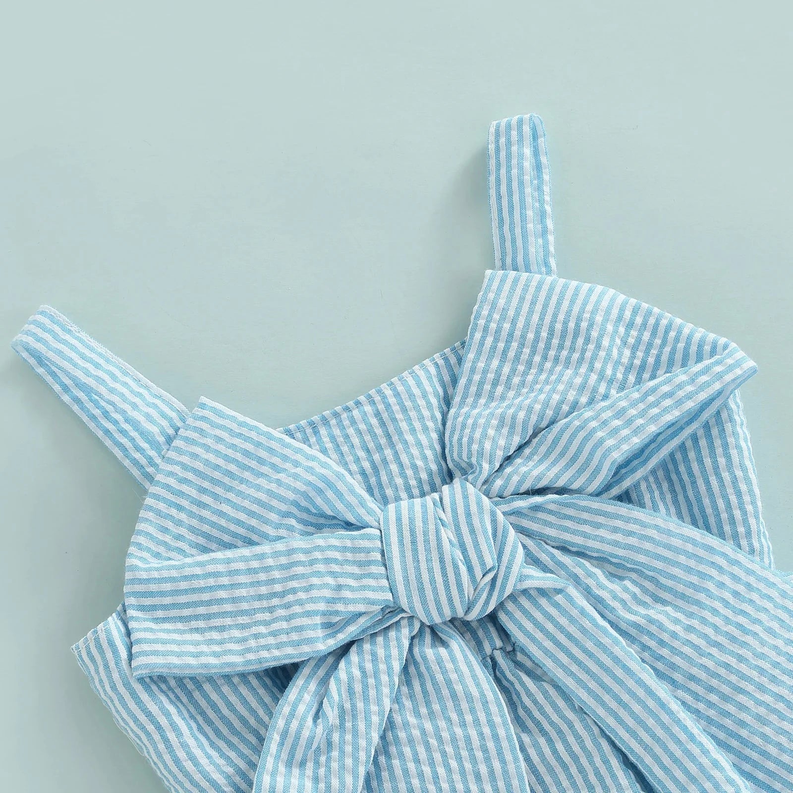 Blue Bow Summer Set - Betina Baby & Kids