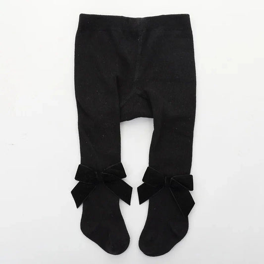 Bow Detail Baby Tights - Betina Baby & Kids