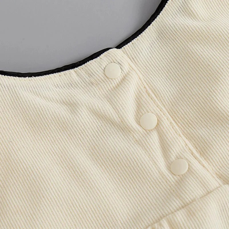 Bow Front Long Sleeve Romper - Betina Baby & Kids