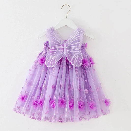 Butterfly Blossom Princess Dress - Betina Baby & Kids
