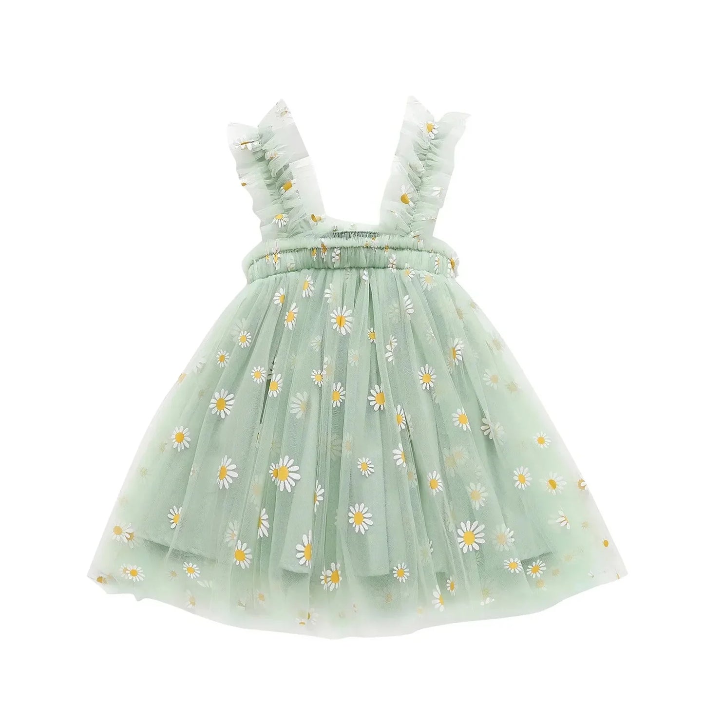 Daisy Tulle Baby Dress - Betina Baby & Kids