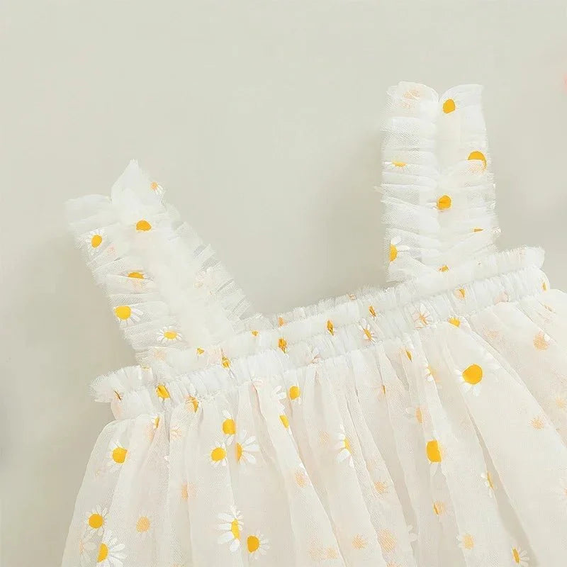 Daisy Tulle Baby Dress - Betina Baby & Kids