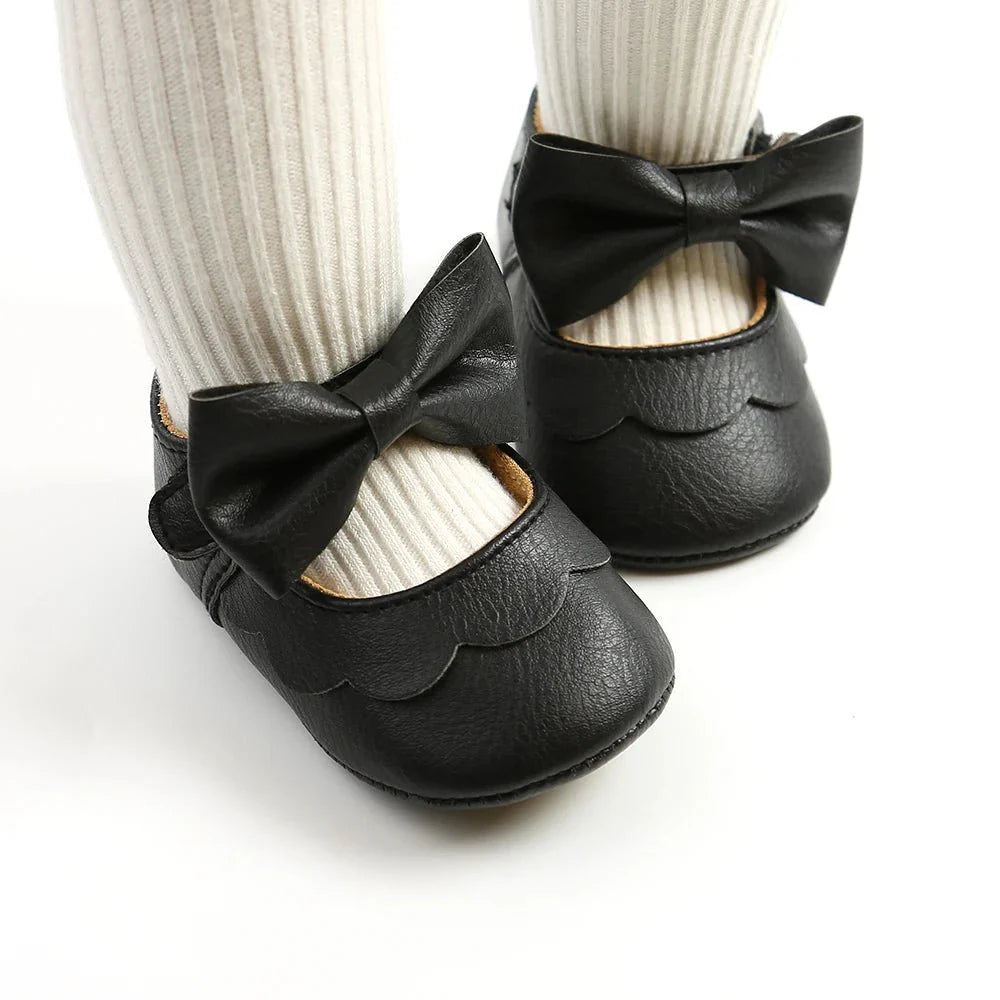 Elegant Bow Baby Shoes - Betina Baby & Kids