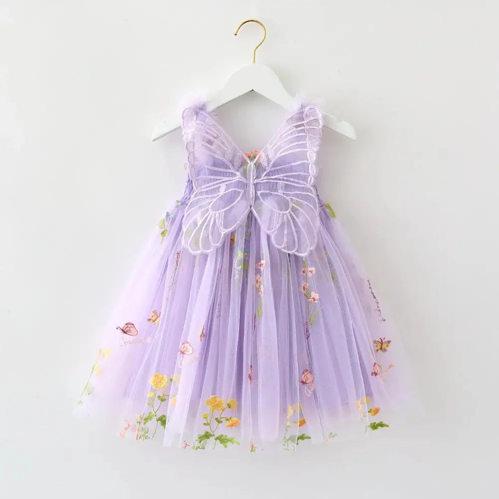 Enchanted Butterfly Princess Dress - Betina Baby & Kids