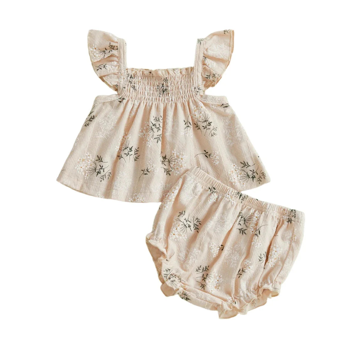 Floral Ruffle Baby Set - Betina Baby & Kids