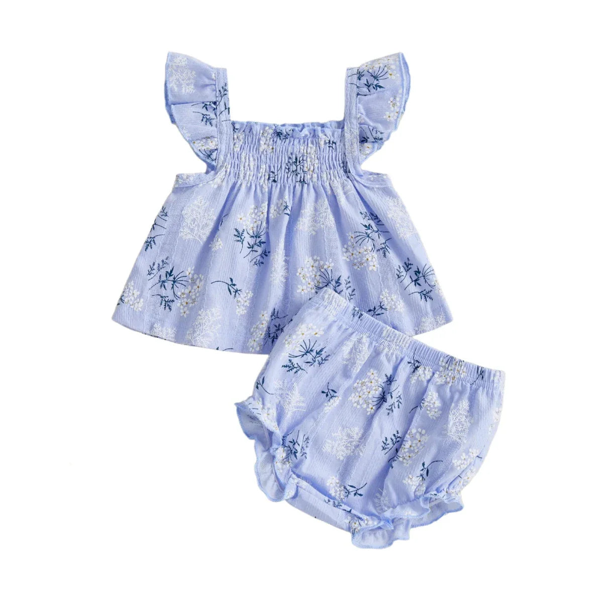 Floral Ruffle Baby Set - Betina Baby & Kids