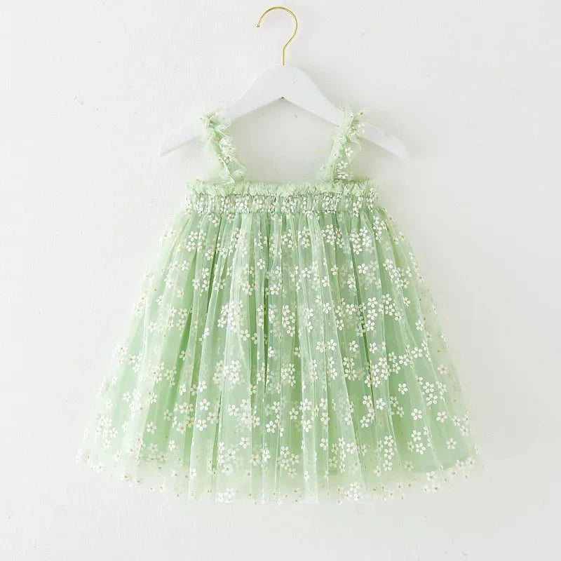 Floral Tulle Baby Dress - Betina Baby & Kids