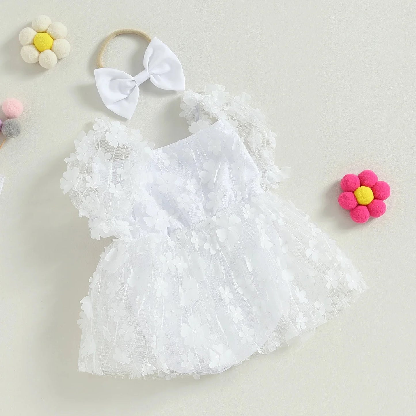 Floral Tulle Dress - Betina Baby & Kids