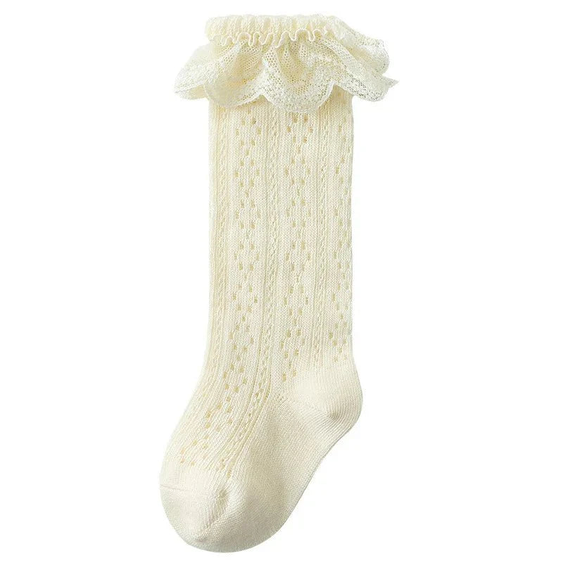 Lace Knee - High Baby Socks - Betina Baby & Kids