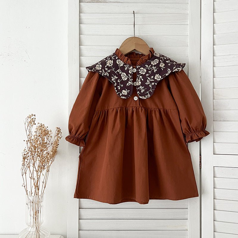 Noir Bloom Elegance Dress - Betina Baby & Kids