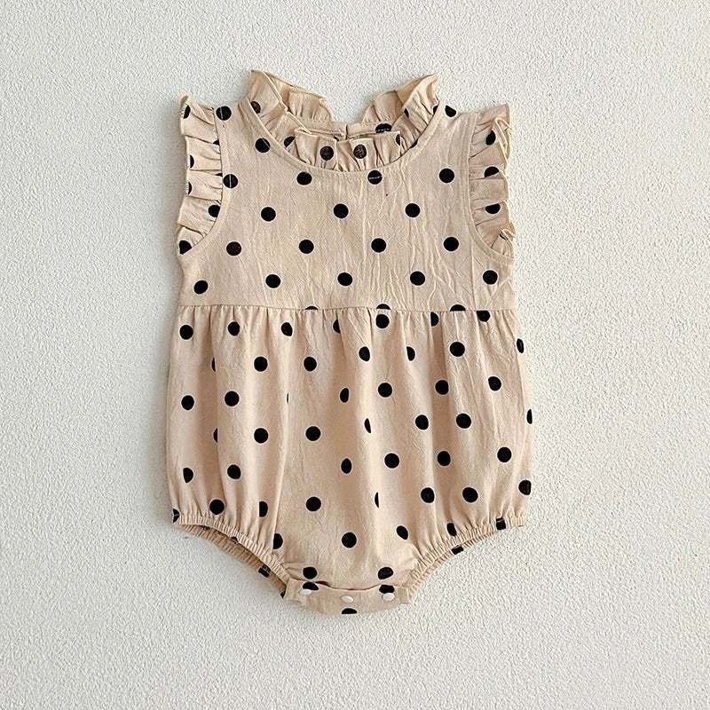 Polka Dot Classic Romper - Betina Baby & Kids