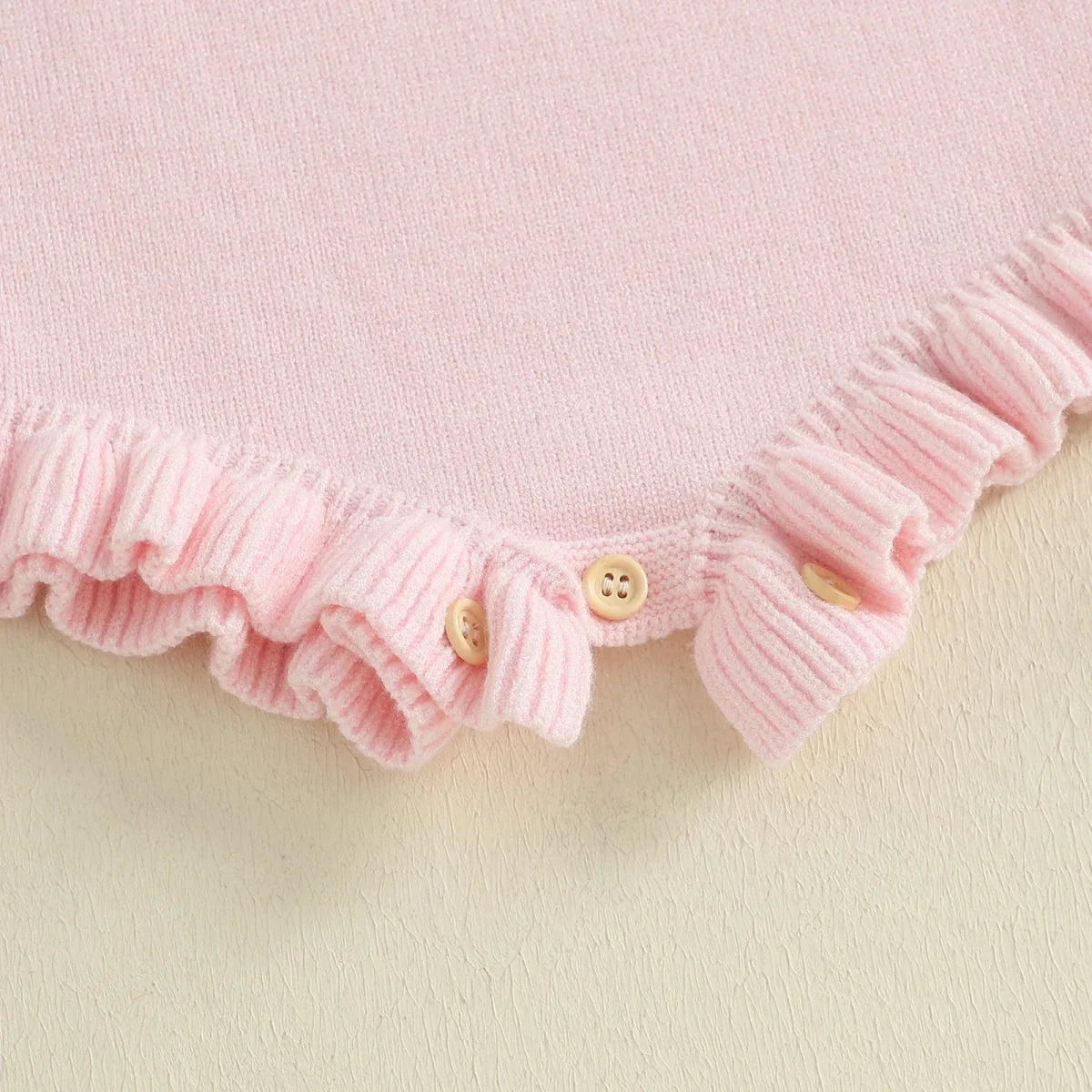 Ruffle Strap Knit Romper - Betina Baby & Kids