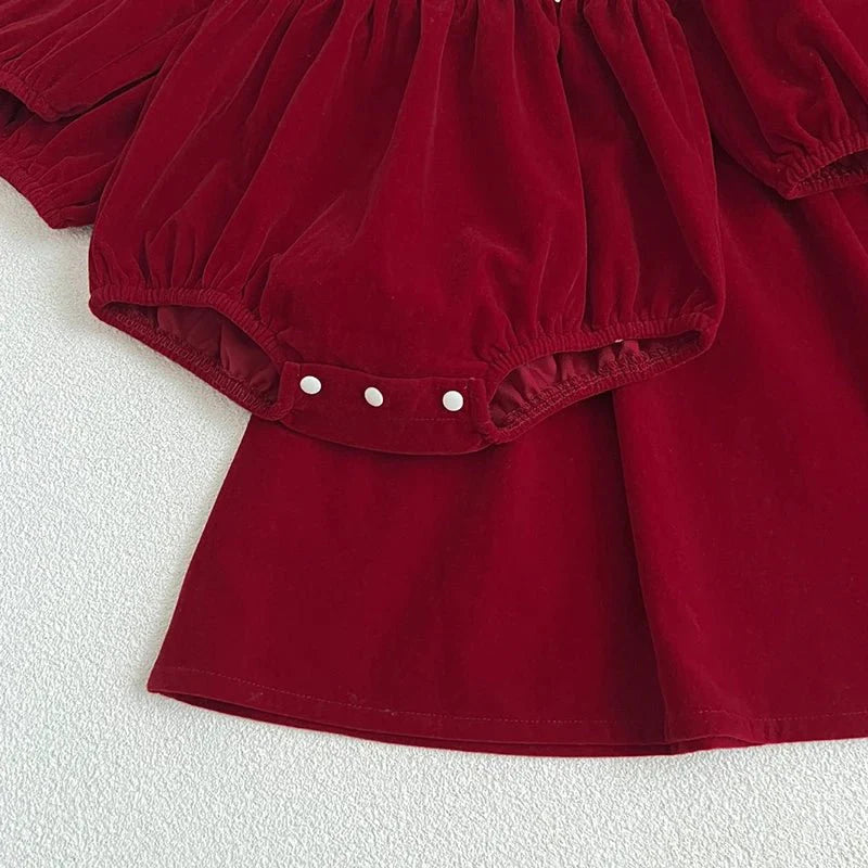 Smocked Collar Baby Dress - Betina Baby & Kids