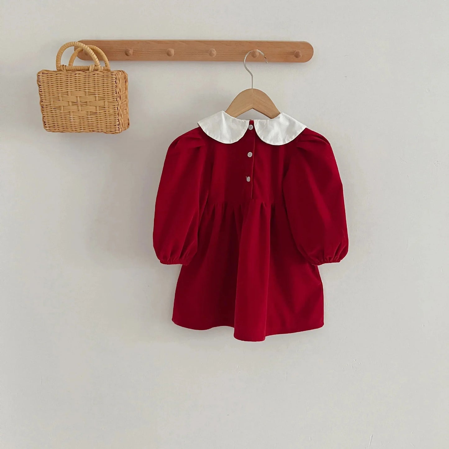 Smocked Collar Baby Dress - Betina Baby & Kids