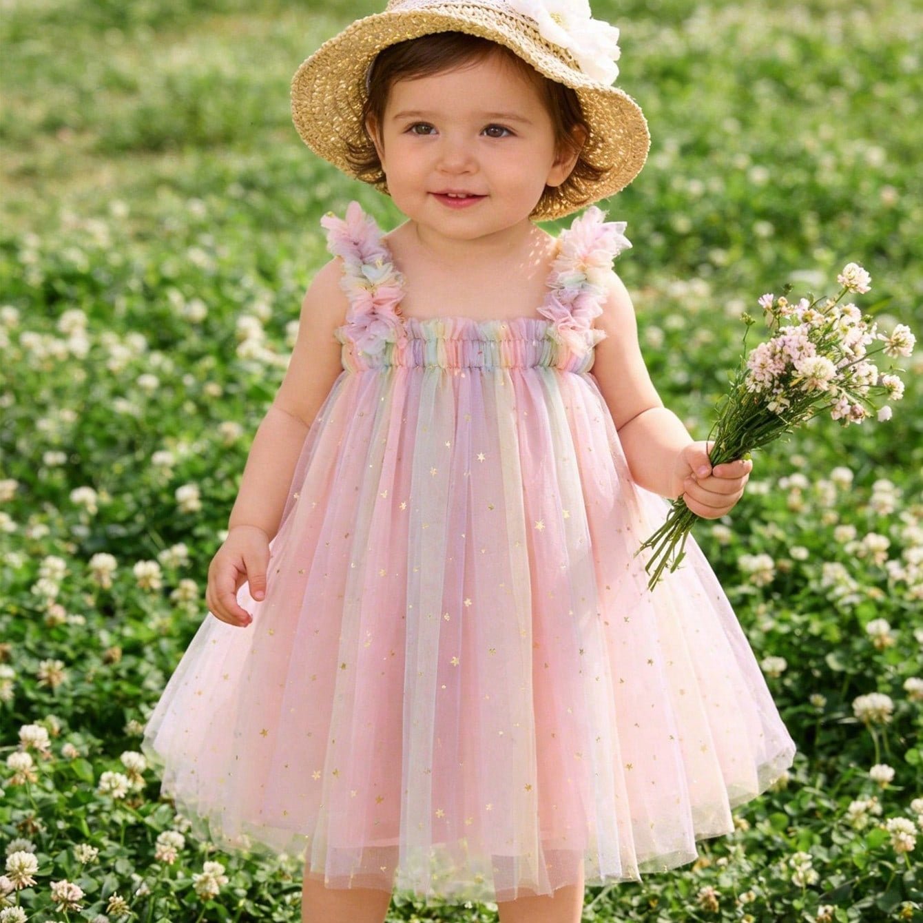 Star Tulle Baby Dress - Betina Baby & Kids