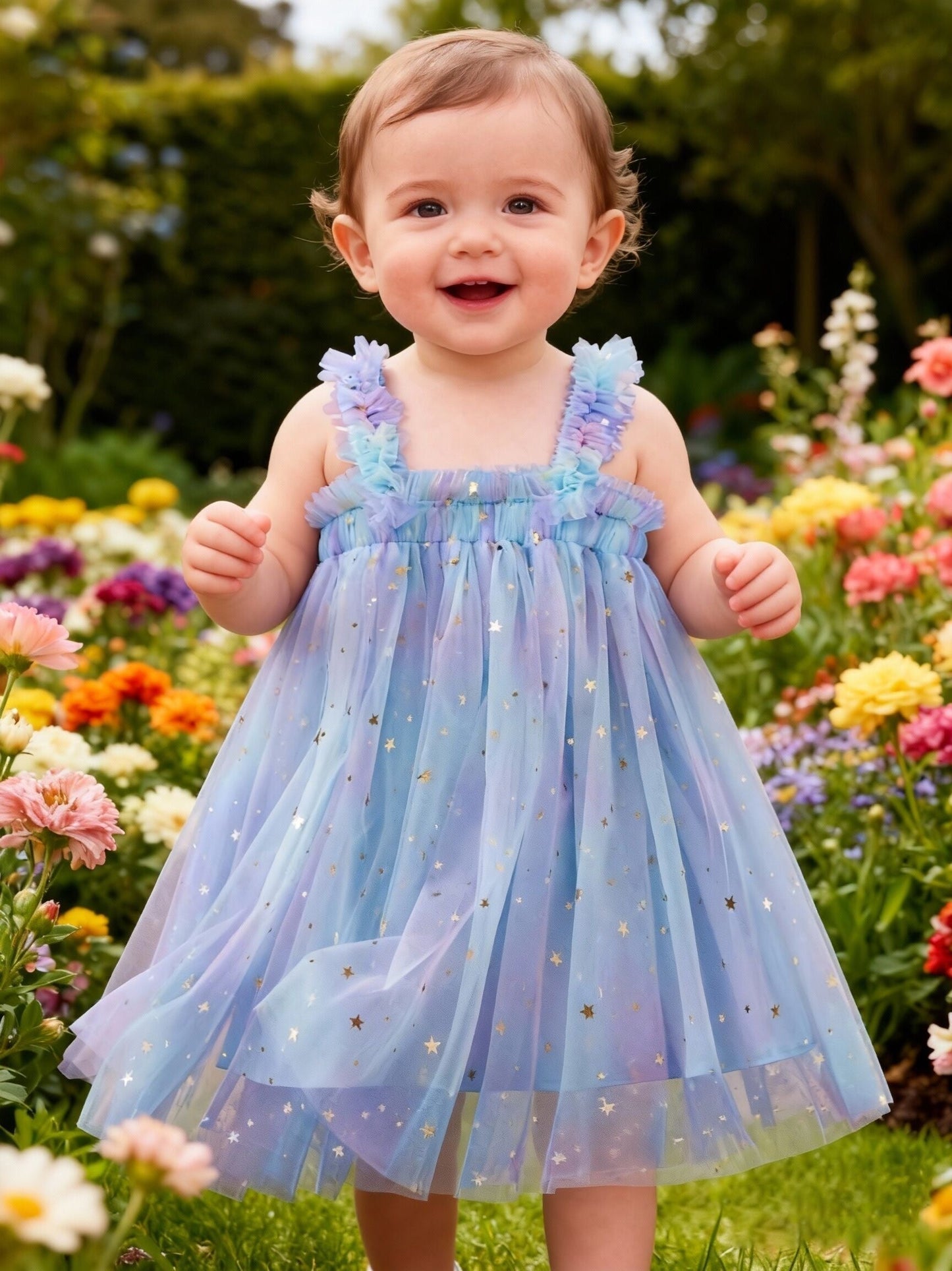 Star Tulle Baby Dress - Betina Baby & Kids