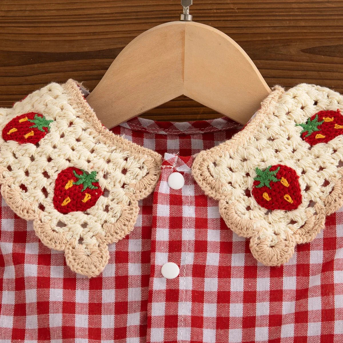Strawberry Picnic Dress - Betina Baby & Kids