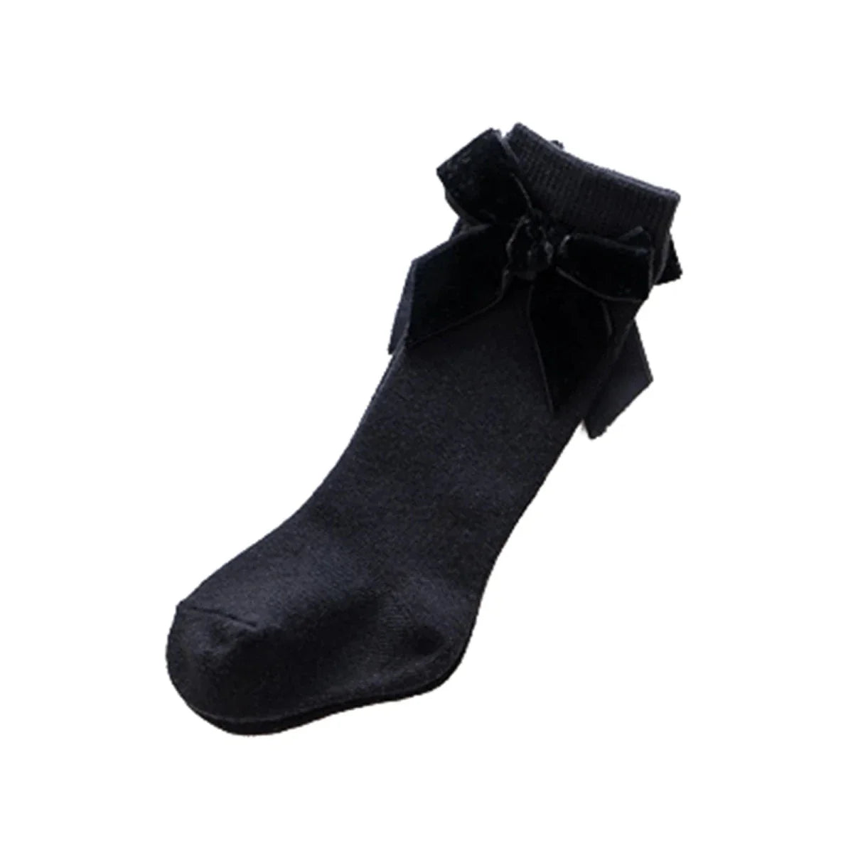 Velvet Bow Baby Socks - Betina Baby & Kids