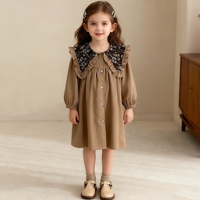 Vintage Bloom Elegance Dress - Betina Baby & Kids